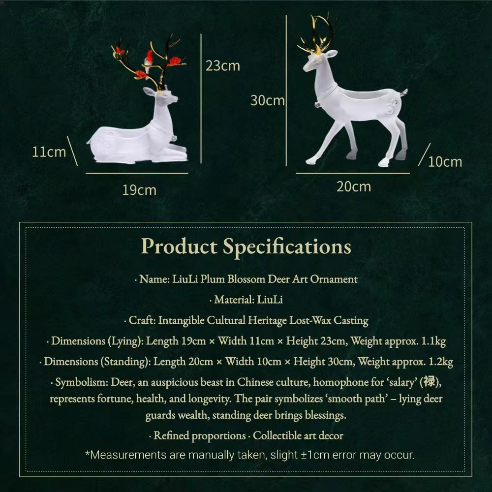 Crystal Deer of the Enchanted Forest