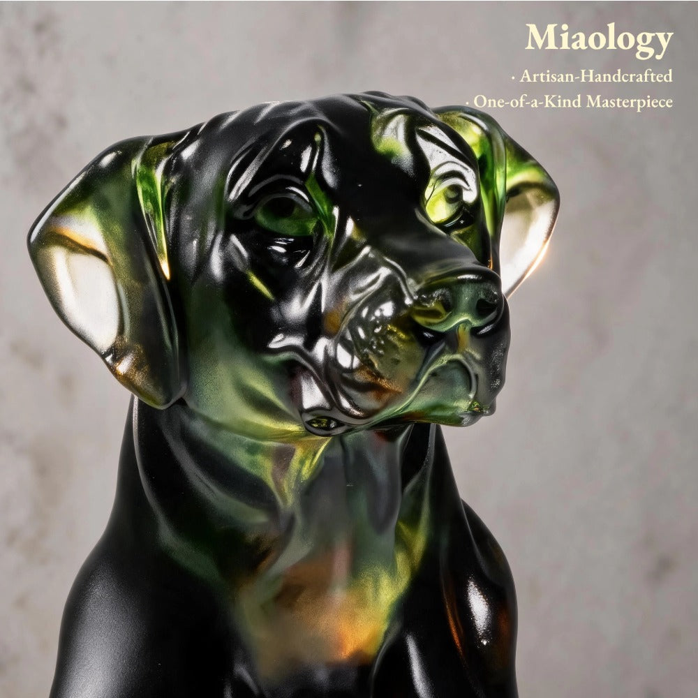 Guardian Pair – Liuli Great Dane Sculpture Set