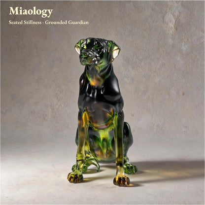 Guardian Pair – Liuli Great Dane Sculpture Set