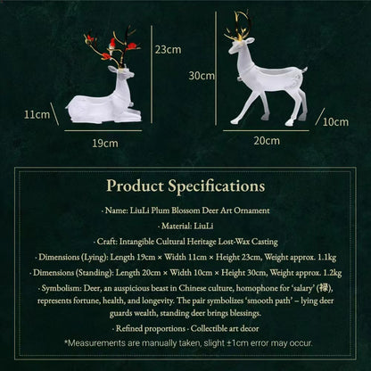 Crystal Deer of the Enchanted Forest