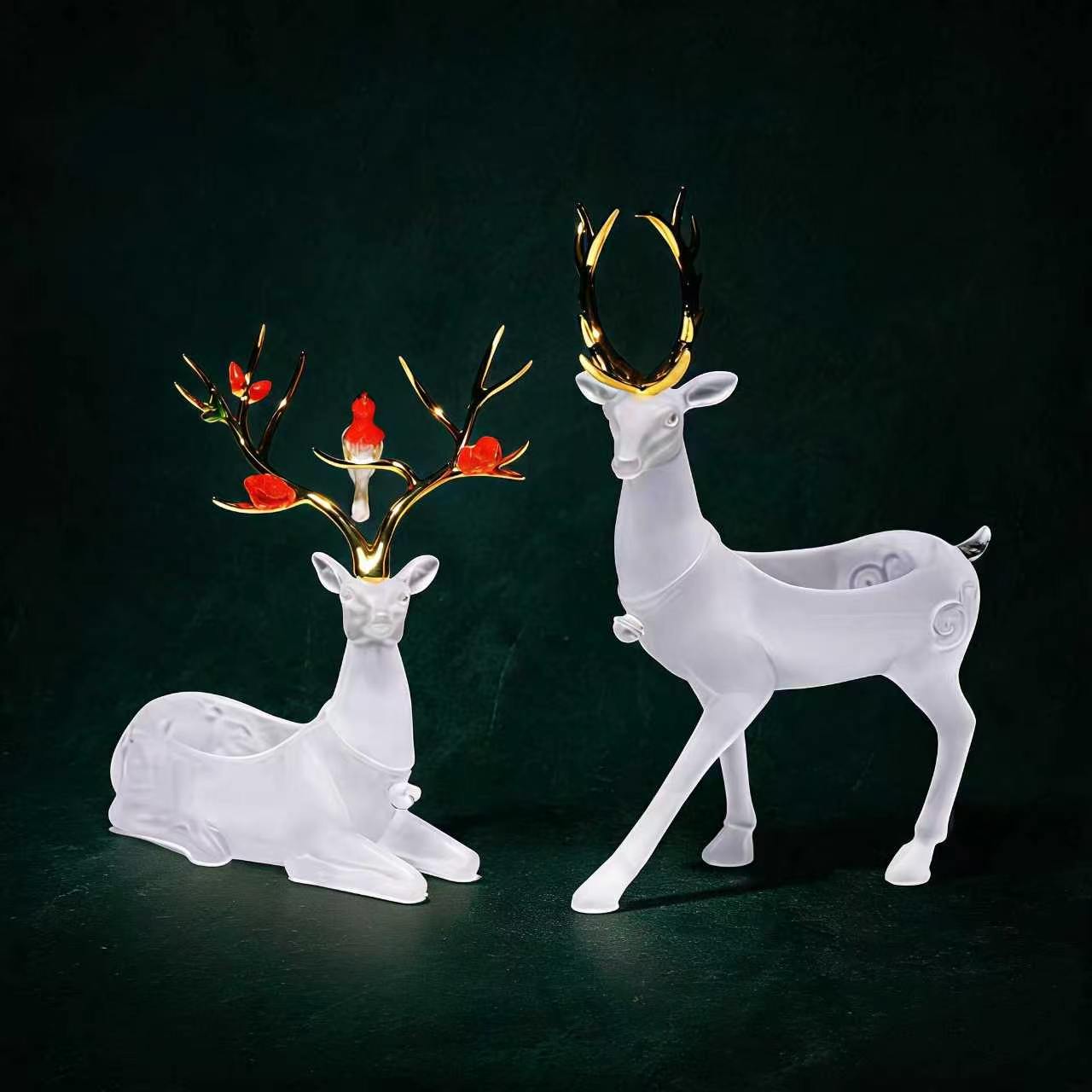 Crystal Deer of the Enchanted Forest