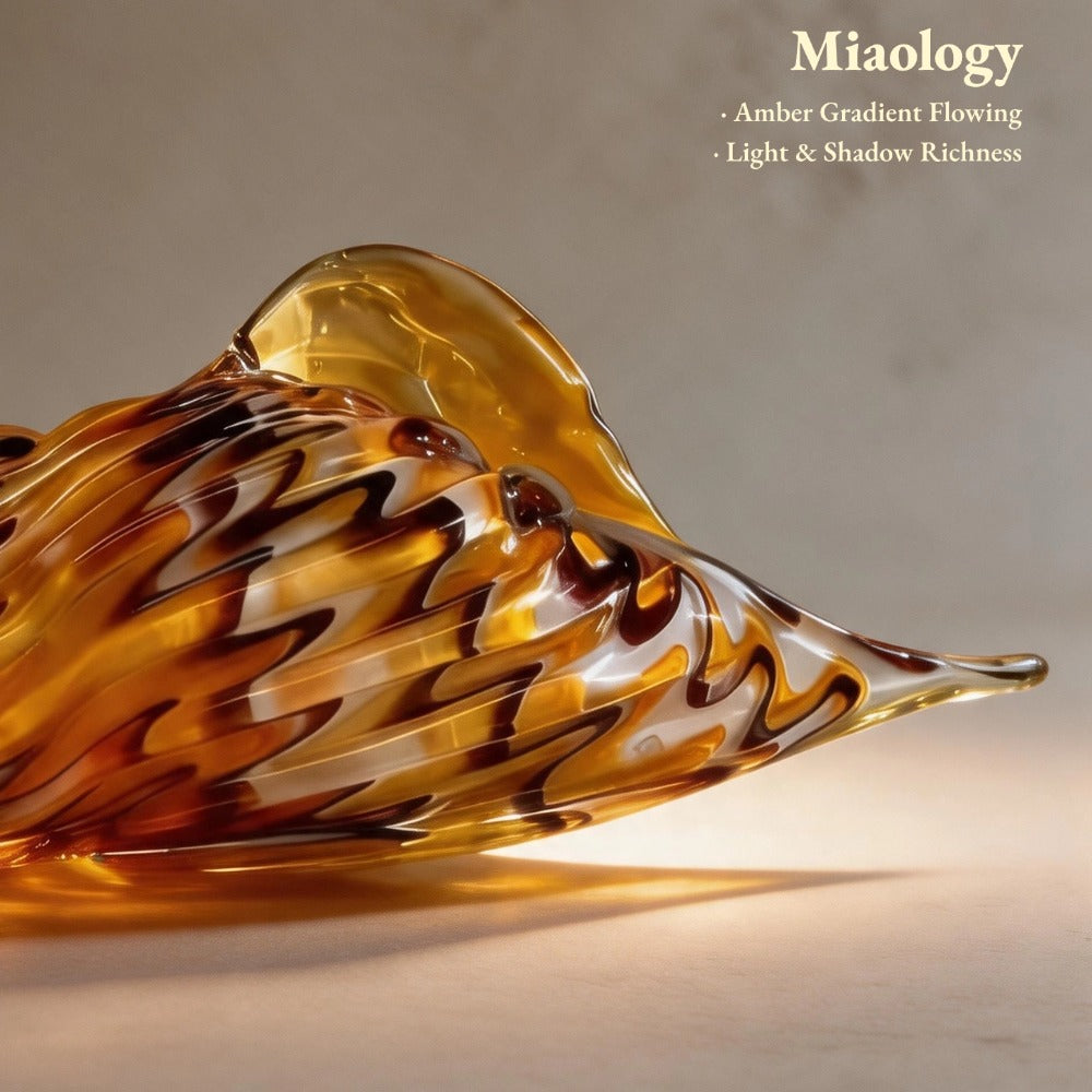 Ocean Resonance – Monumental Glass Conch Sculpture