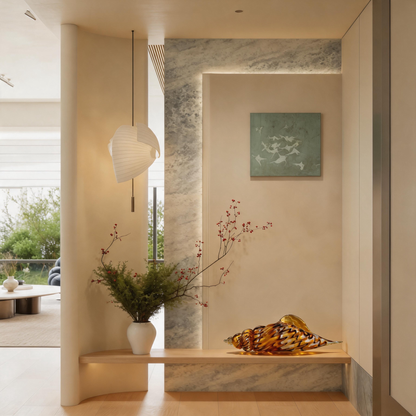 Ocean Resonance – Monumental Glass Conch Sculpture